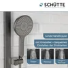 KARIBIK Stangenbrause-Set, Graphit matt, oval Produktbild-Vorschau 2