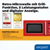 Exquisit Retro-Mikrowelle 700 Watt, 25,5 cm Drehteller, Produktbild-Vorschau 2