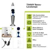 Lampa lawa niebieska srebrna G9 36 cm retro lampa magma Podgląd zdjęcia produktu 9