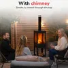 Piec tarasowy BBQ Collection z kominem Palenisko ogrodowe z Podgląd zdjęcia produktu 4