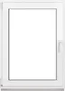 Ventanas de plástico Framex para sótanos blanca Ancho x Vista previa de la imagen del producto 1