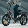 E-Bike 20 Zoll Faltbares Elektrofahrrad Klappfahrrad 20*3.0 Produktbild-Vorschau 9