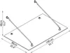 Palram - Canopia Vordach Taurus 1400 silber 91x140 cm Produktbild-Vorschau 7