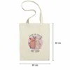 Animals Are Friends Not Food Jutebeutel Stoffbeutel Canvas Produktbild-Vorschau 2