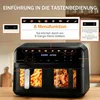 OYAJIA Heißluftfritteuse 9 L - 2 Kammern, Smart Finish, Produktbild-Vorschau 10