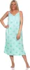 Camicia da notte da donna senza maniche; verde/XL/42 Anteprima dell’immagine prodotto 1