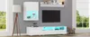 Set da parete TV Sweiko 175x39x34cm con vetrinetta (set Anteprima dell’immagine prodotto 9