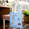 Mr. & Mrs. Panda Jutebeutel Einhorn Sekretärin - Sky Blue - Produktbild-Vorschau 4