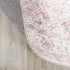 Volero - Teppich Vintage Rund - Lago Rot Rosa - Ø 120 cm - Produktbild-Vorschau 4