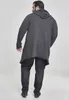 Urban Classics - Cardigan OPEN EDGE LONG charcoal - M Náhľad obrázku produktu 14