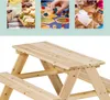 Relaxdays Kinderspeelset voor de tuin, picknickbank, Productafbeelding-voorbeeld 6
