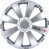 4x 15" Zoll Radkappen Silber Radzierblenden Radblenden 15 Produktbild-Vorschau 1