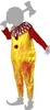 Atosa Halloween-clownkostüm Orange XL Orange XL Produktbild-Vorschau 4