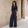 Boho Hosenrock, Weite Sommerhose - Schwarz, Damen, Viskose, Produktbild-Vorschau 6