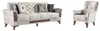 Sofagarnitur Polster Couchen Möbel Set 2tlg 3-Sitzer Sofa Produktbild-Vorschau 3