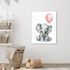 Leinwand Bilder 50x70 cm - Kinder Ballon - Drache - Rosa, Produktbild-Vorschau 5