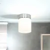 Badezimmerlampe IP44 Weiß G9 Glas Metall Badleuchte Küche Produktbild-Vorschau 1