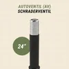Prophete 0189 Fahrradschlauch 24 x 1,75 - 2,125 (47/57-507) Produktbild-Vorschau 2