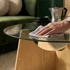 Konferenční stolek „Omlar“ se skleněnou deskou, kulatý, Ø Náhled obrázku produktu 5