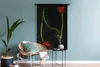 MuchoWow® Wandteppich Wandbehang Zwei rote Tulpen auf Produktbild-Vorschau 5