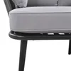 5-tlg. Gartenlounge Sitzgruppe Sonnenliege Set verzinkter Produktbild-Vorschau 16