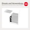 Hailo Inneneimer 1220179 7 L dunkelgrau mit Henkel für Produktbild-Vorschau 3