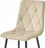 Sedia imbottita in velluto beige "VELVET", sedia imbottita Anteprima dell’immagine prodotto 4