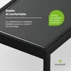Blumfeldt Lucca Transat Jardin Extérieur - Chaise Longue Voir les images du produit 6