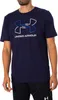 Under Armour Ua Gl Foundation Update Ss-Blu T-Shirt Produktbild-Vorschau 6