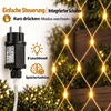 2X2m 144 lampki LED siatka świetlna siatka ciepła biel 8 Podgląd zdjęcia produktu 8