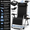 ELONEO Chaise longue pliable avec rembourrage Premium, Voir les images du produit 2