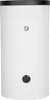 A white cylindrical water heater with a black top rim, a thermometer, and a black dial on the front. Produktbild-Vorschau