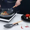 Mattschwarze Löffelablage, Löffelhalter aus Edelstahl für Produktbild-Vorschau 3