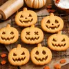 13-tlg. Halloween-Keksausstecher-Set mit Kürbis-Stempeln, Kunststoff Náhľad obrázku produktu