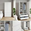 Mobelsta Kleiderschrank mit 2 Schubladen,  Kleiderschränke Produktbild-Vorschau 9