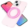 MagSafe Hülle für iPhone 15 Plus Liquid Silikon Schutz Produktbild-Vorschau 1