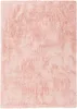 Luxus Super Soft Fellteppich Aspen Rosa , Größe:60x90 cm Produktbild-Vorschau 5