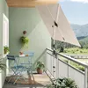 Sonnenschirm Balkon rechteckig 183x134cm Beige mit Produktbild-Vorschau 3