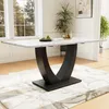 Sweiko 140 x 75.5cm Esstisch,(1-St), moderner Küchentisch, Produktbild-Vorschau 2