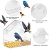 Vogelfutterhaus Fenster Vogelfutterspender Acryl Fenster Produktbild-Vorschau 5