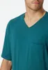 Schiesser heren pyjama, korte mouwen, V-hals - Pyjama set Productafbeelding-voorbeeld 26