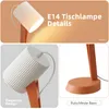 ZMH lampada da tavolo arancione E14 comodino set di 2 Anteprima dell’immagine prodotto 5