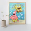 Malen nach Zahlen Spongebob und Patrick 40x50cm Produktbild-Vorschau 2