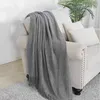 Domarex Akryl-Strickdecke mit Fransen 130x170 cm - Weich, Produktbild-Vorschau 5