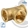 tecuro T-Stück allseitig Innengewinde Rp 3/4 Zoll, MS-blank Produktbild-Vorschau 2