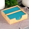 Serviettenhalter aus Holz 20,5x18,5x5 cm Produktbild-Vorschau 2