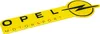 Emblema Opel Motorsport adesivo 3D, 38 x 90 mm, giallo Anteprima dell’immagine prodotto 2