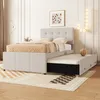 A bedroom scene with a bed and its pull-out trundle. Náhled obrázku produktu