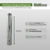 Tanzstangenverlängerung 250 mm für  Profi Tanzstange 45 mm Produktbild-Vorschau 2
