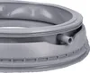 A close-up view of a gray washing machine door seal. Produktbild-Vorschau